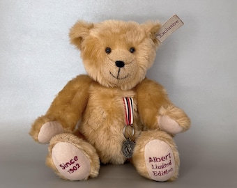 Teddy Bear Albert Limited edition, Metro Soft Toys