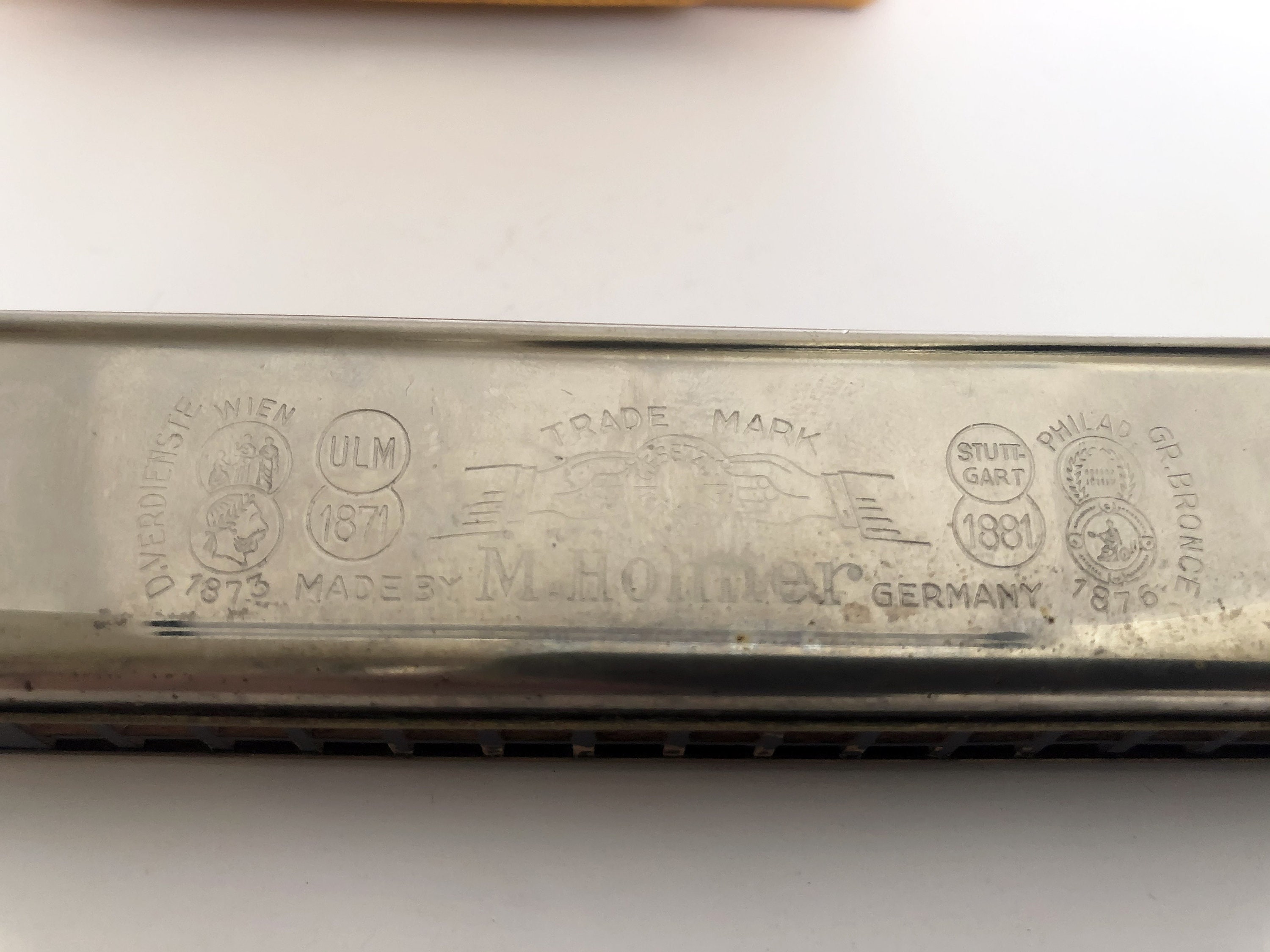 German M. Hohner Echo Harmonica No.2209 With Case Etsy