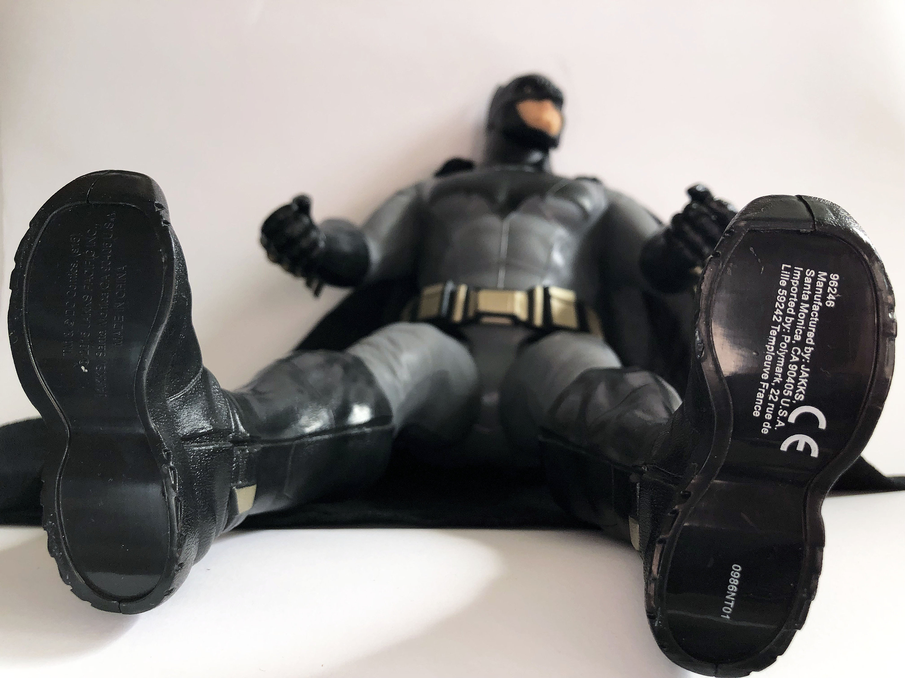 Figurine Batman Mattel 2015 - Environ 15 Cm - Incomplète (Manque Des Accessoires) - Occasion