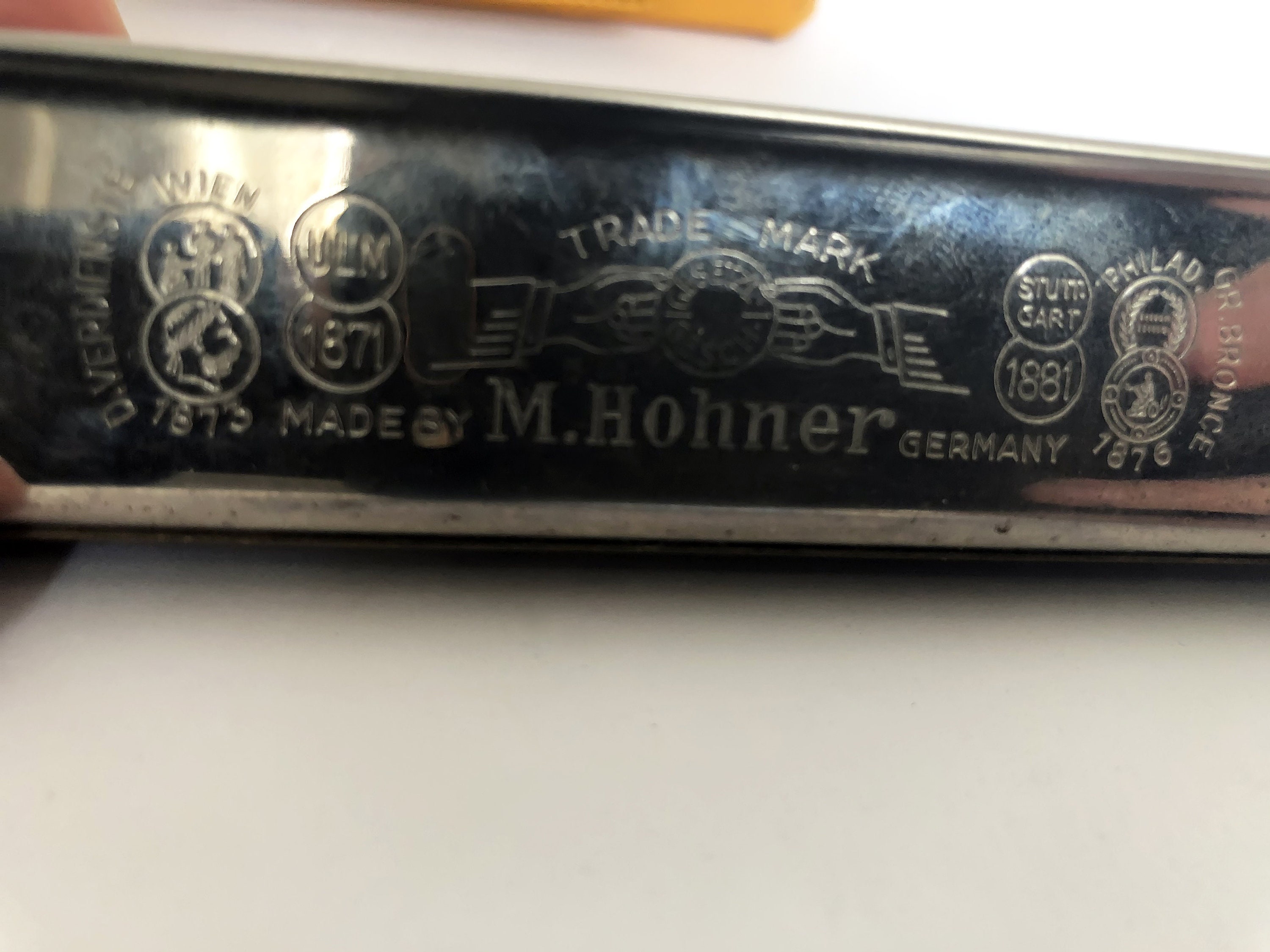 German M. Hohner Echo Harmonica No.2209 With Case Etsy