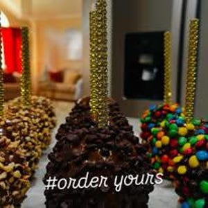 Gourmet pretzels and Chocolate dipped Apples