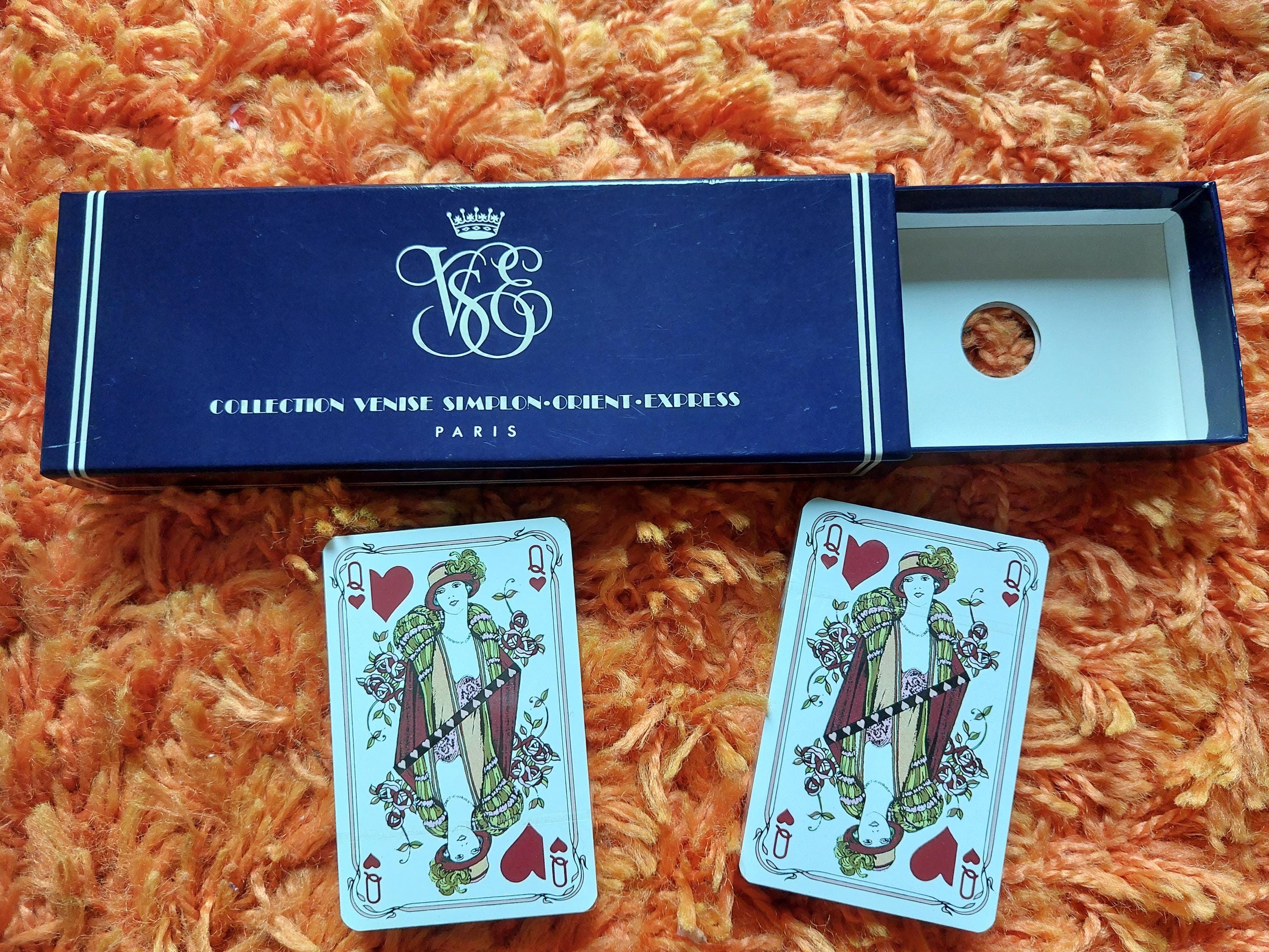 ヴィンテージ Orient Express Paris トランプ 2組 セット Orient Express Playing Cards - Etsy