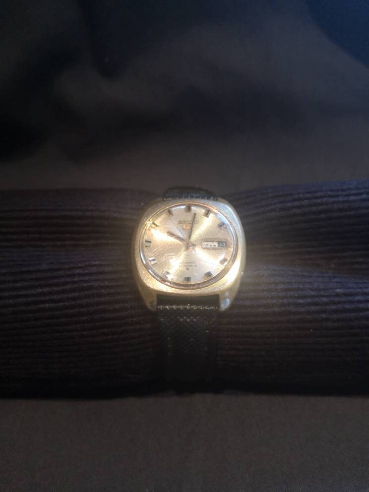 Vintage automatic self winding Seiko Watch 21 Jewels. Vintage Mens Watch. Vintage Mens Jewelry.