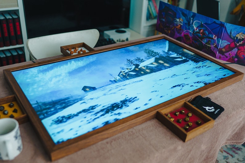 The Dungeon Display A Portable RPG Gaming Board 4K UHD 43 TV Included image 3