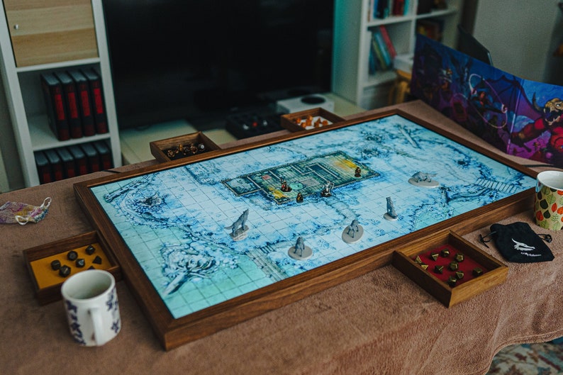 The Dungeon Display A Portable RPG Gaming Board 4K UHD 43 TV Included image 1