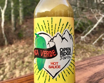 Open Ridge Farm Pica Verde Hot Sauce