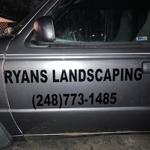 Custom sign or decal sticker