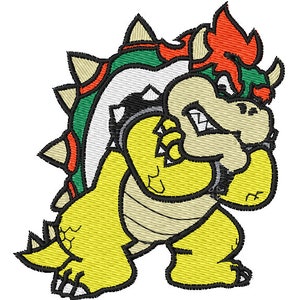 bowser embroidery digital file