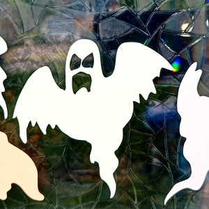 Glow in the dark ghosts, Glow ghosts, Halloween, Glow in the dark stickers, glow in the dark decals, glow Halloween stickers