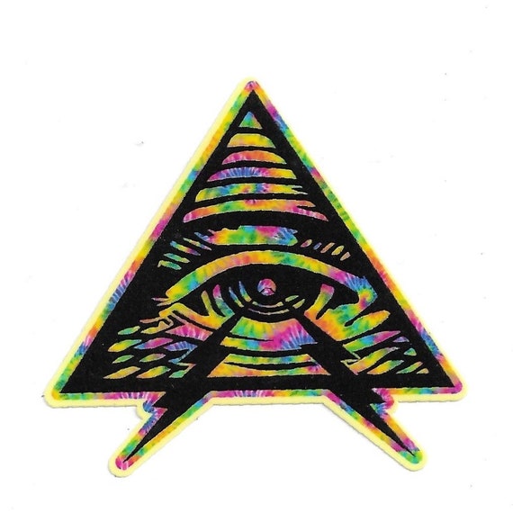 ミュージシャン DISH// TRIANGLE Random ID photo Sticker Laminated Illuminati Sticker: All Seeing Eye, Conspiracy Art - Etsy