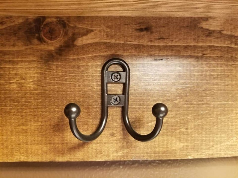 Triple Hook Wall Mounted Shelf