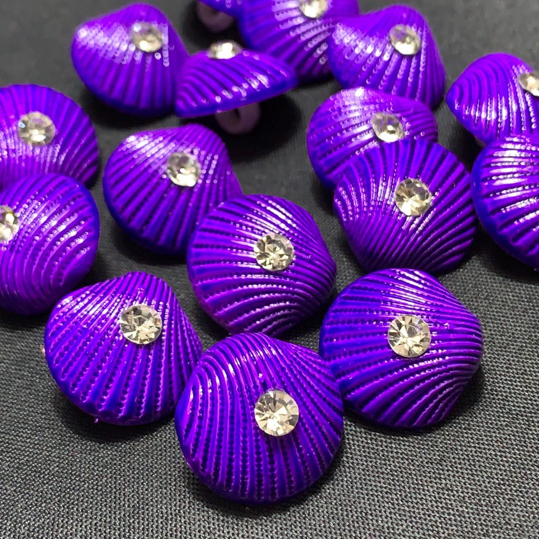 Plastic Shell Button 12 Pieces Plastic Buttons, 18 MM Back Shank Antique Buttons, Plastic ...