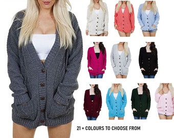 longline cosy cardigan