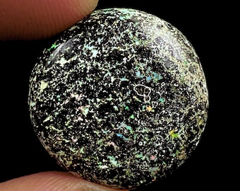 Top Quality Leopard Opal, Fire Opal, Mexican Leopard Opal, AAA+ Grade Opal Stone, Opal Loose Gemstone, Round Shape Opal, 21x21x5mm, 16Ct
