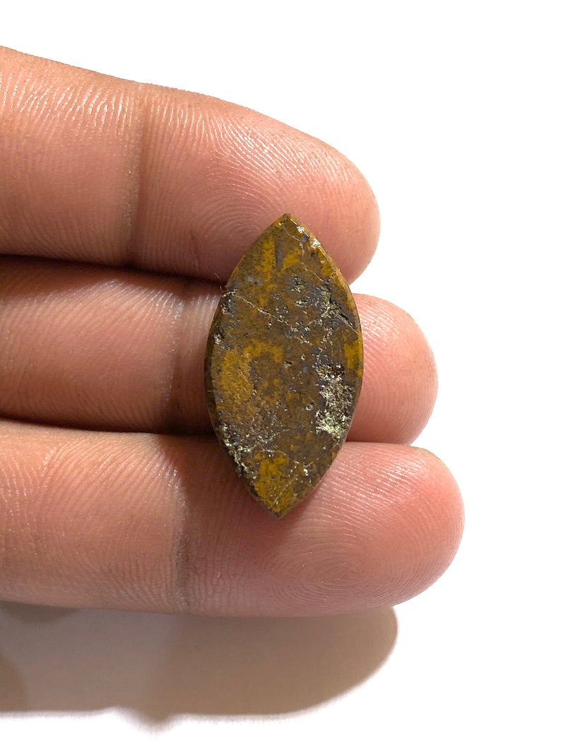 Moroccan Seam Agate Cabochon Gemstone Marquise Shape Cabochon Best For Jewelry!! 19Ct 29x15x5mm Approx