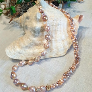 DUAL HARMONY, pearl necklace