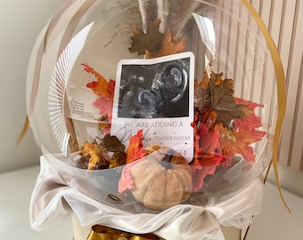 Autumn Polaroid Balloon , Baby announcement gift , Baby shower Gift Autumn , New Born Gift , 1 Year Old Gift Birthday Balloon,Autumn Balloon