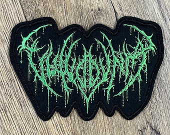 【旧ロゴ】Vulvodynia 1st CD【廃盤】 Vulvodynia Band Patch: Embroidered Heavy Metal Deathcore Logo - Etsy