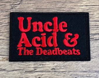 Uncle Acid & the Deadbeats Band Patch Embroidered patches for jacket