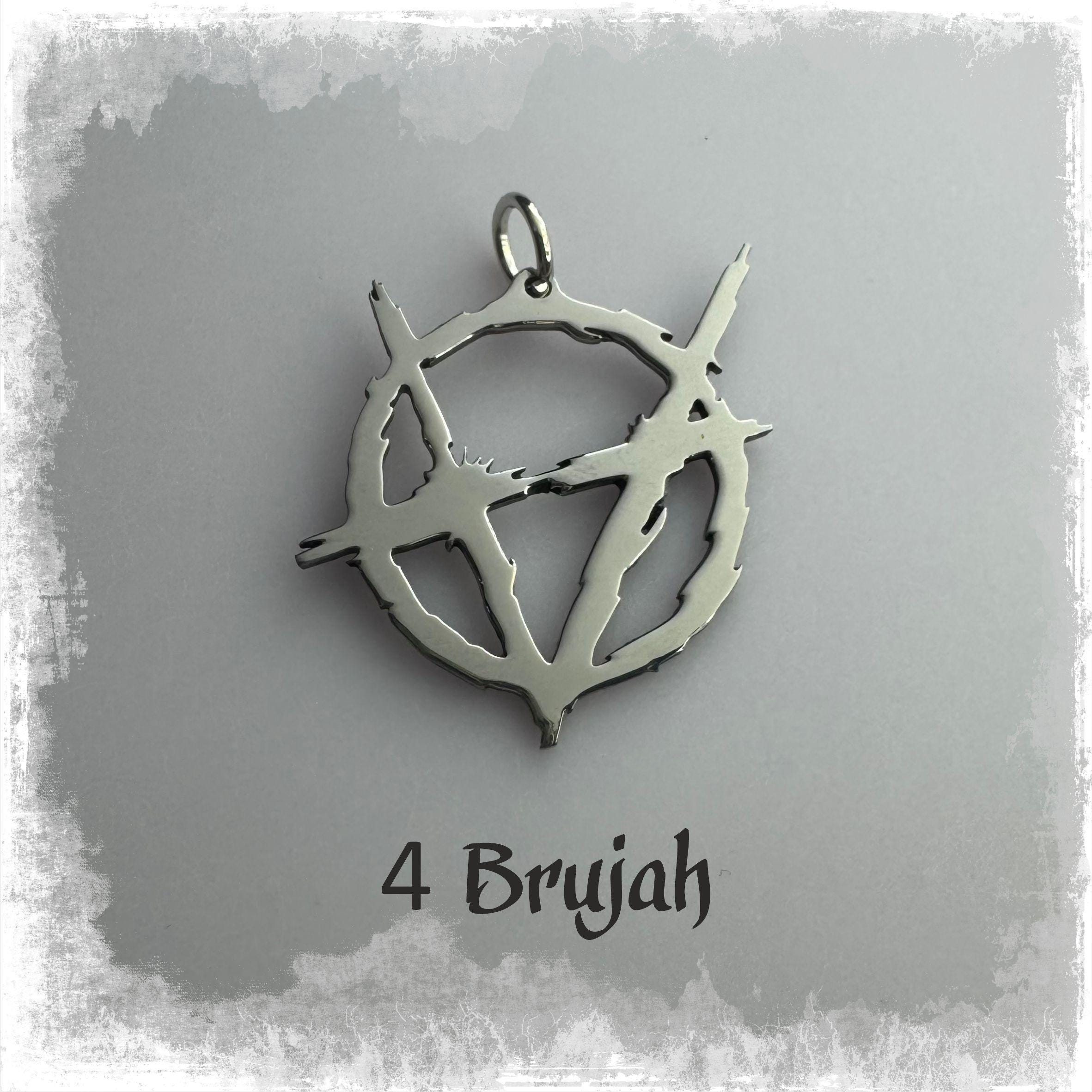 Vampire Cross Necklace Stainless Steel Pendant Vampire Ankh Symbol