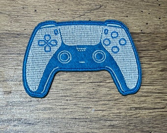Geborduurd patch voor console-gamepad