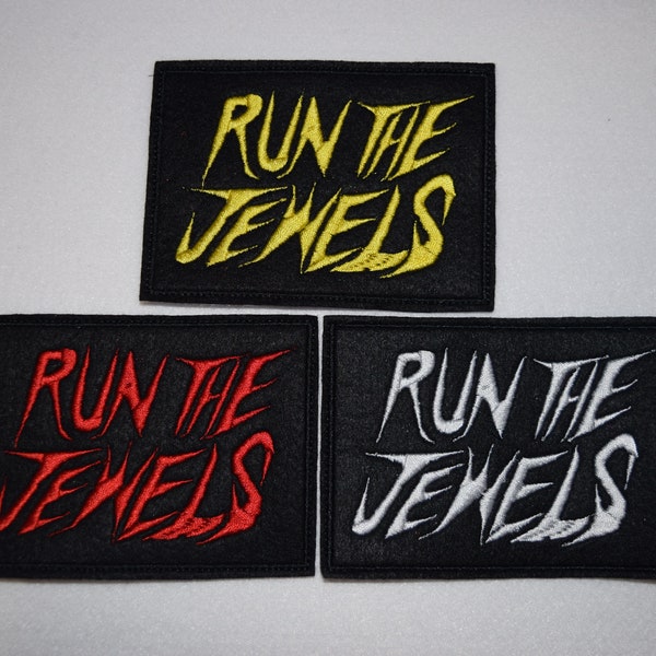 Run the Jewels embroidered patch Hip hop political hip hop logo symbol