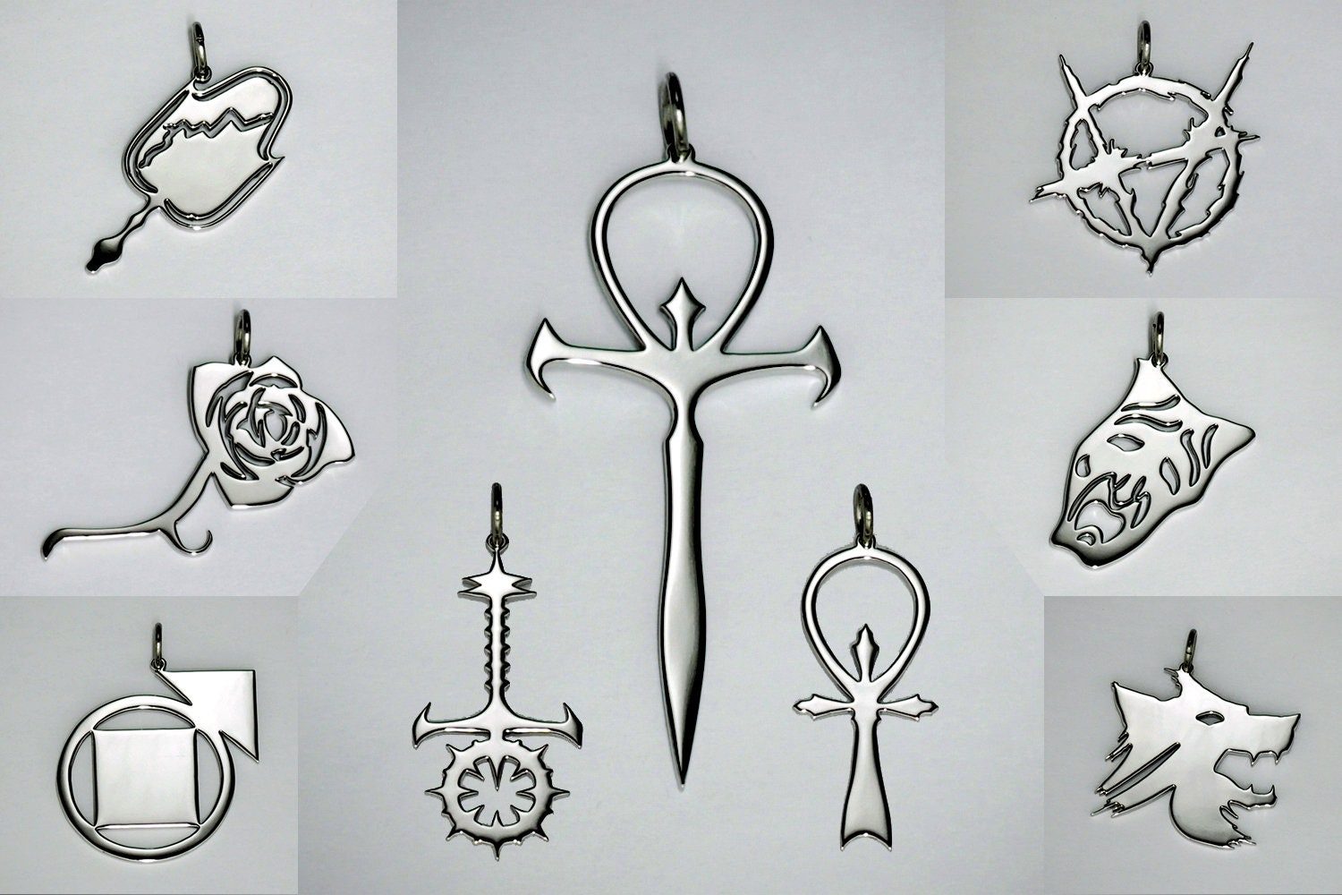 V5 Vampire: the Masquerade clan/ankh Vinyl Decals 