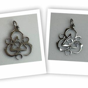 Naszyjnik zespołu Coheed And Cambria ze stali nierdzewnej, wisior z logo, rock progresywny, metal progresywny, metal alternatywny, post hardcore, emo