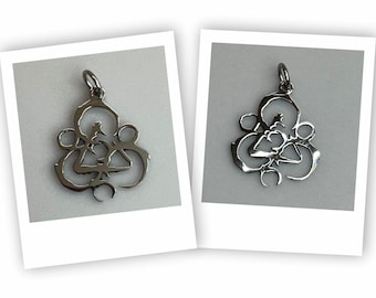 Coheed And Cambria band Necklace Stainless Steel Pendant logo symbol Progressive rock progressive metal alternative metal post hardcore emo