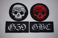 G59 Scull patch embroidered GREY59 G 59 logo symbol GreyFiveNine AK 47 Suicideboys Hardcore Hip hop GBC + Sublimation on Embroidery product logo