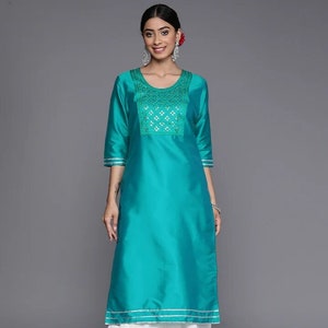 White silk kurtis cheap