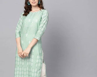 White colour kurti for women Clearance