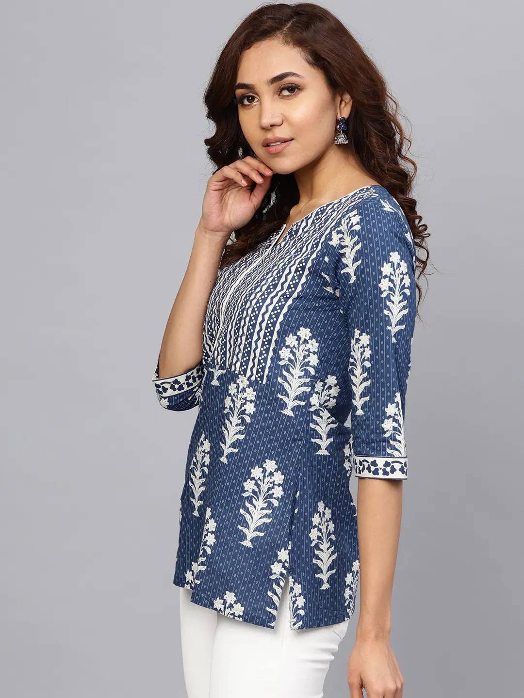 Buy Cotton Short Kurta for Women - Jaipur Kurti