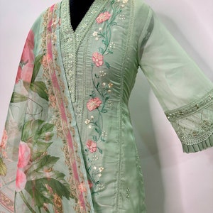sea-green-floral-digital-printed-anarkali-flared-kurta-with-palazzos-dupatta