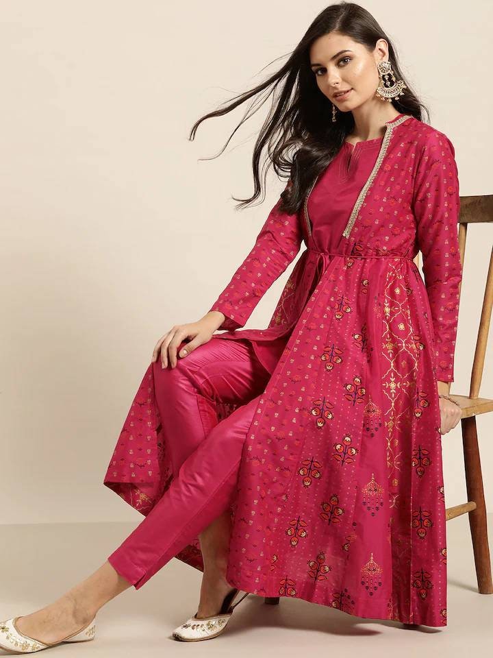 Women Kurta Jacket Etsy Canada