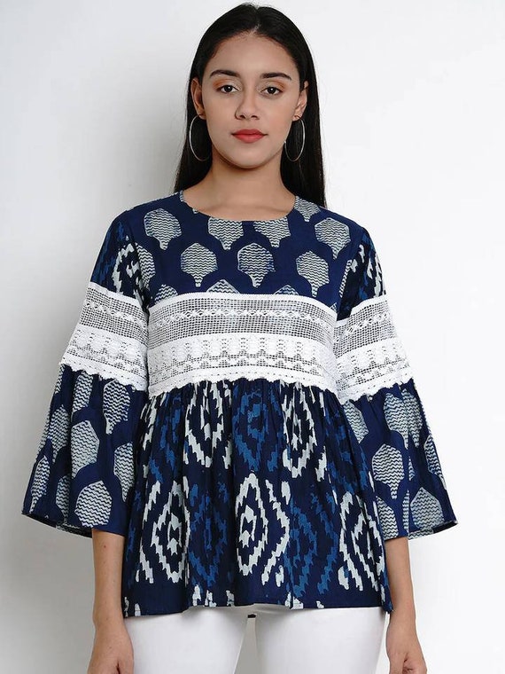 peplum kurti top
