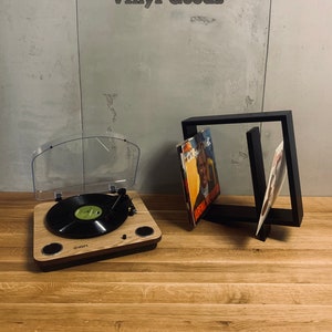 Plattenständer | Vinyl-Box | Bücherregal | Bücherregal | Schallplatten | METALFUN Design Kostenloser Versand