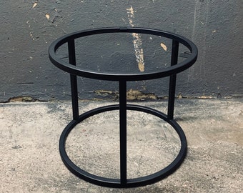 Coffee table l |egs Round Bench coffee table base Steel Base Coffee table Loft Industrial LOVE METALFUN