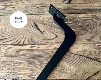 Tischbass | Bankbein aus Stahl | Metallbein | Schrankbein | Modern METALFUN 1 STÜCK