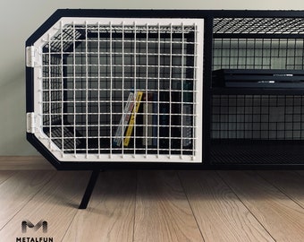 Cabinet RTV - Chest Rack, bookcase Metalfun Chest of drawers shelf Steel Bench