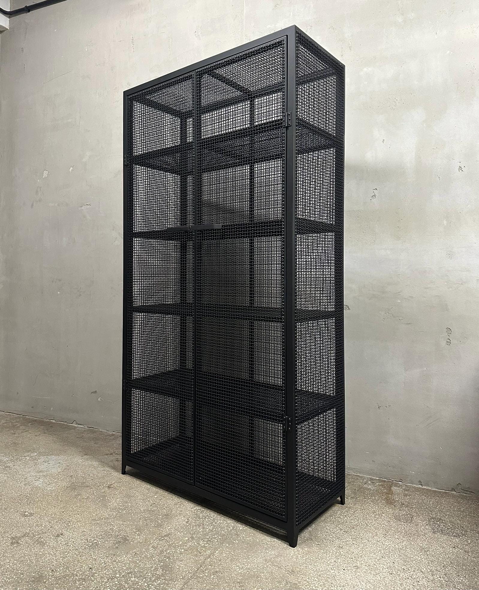 metal mesh dresser Dresser for Bedroom with Mesh Door Tall Dressers & Chests of Drawers with  10 Fabric Drawer Morden Dresser Organizer,Metal Frame,Wood Top,for  Closet,Entryway,Black 38" Wx11.81 Dx48.1 H