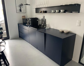 Heavy-Duty Metal Shelf – Powder Coated, Custom Sizes & Colors – Perfect for Bathroom, Kitchen, Office, or Living Room