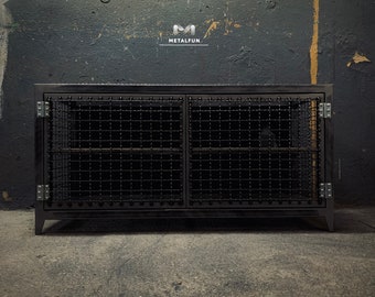 Chest of drawers | Industrial Bookcase Shelving | Cabine | Wardrobe | Metal Vintage Industrial | METALFUN