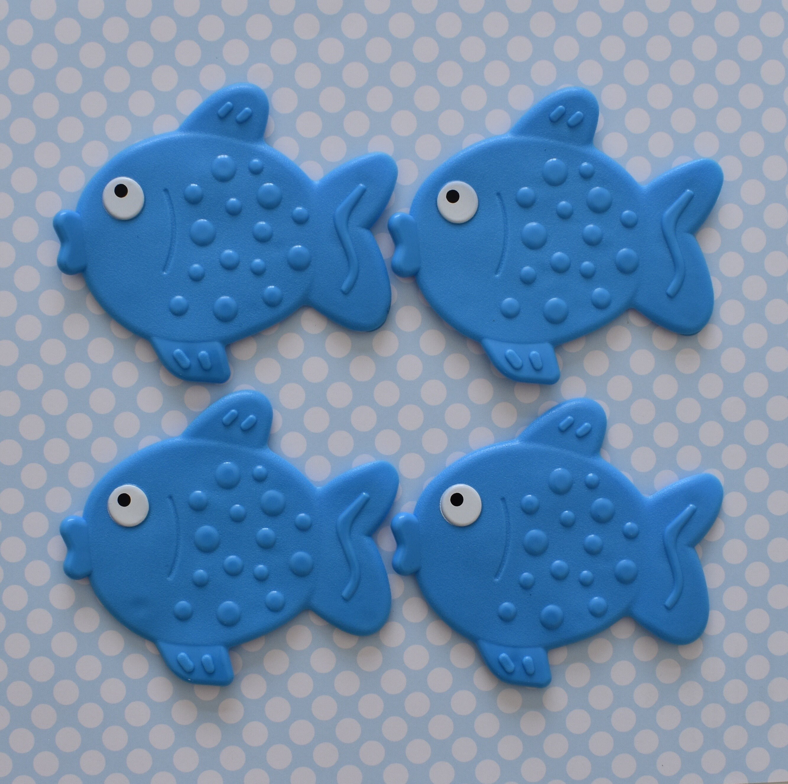 Fish Mini Bath Mats - Cute Fish Design Shower for Kids - Anti-slip ...