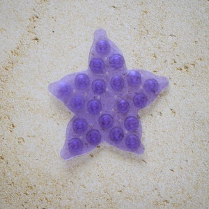Starfish Mini Bath Mats | Coastal Bathroom Decor & Nautical Themed Accessories | Bathmats for Home
