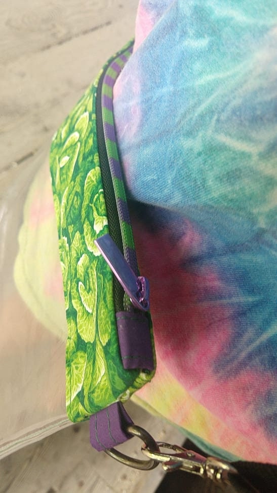 【DeMAKER】Twiddle bag Twiddle Inspired, Clear Cabbage Crossbody Bag With