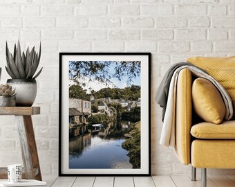 French Village Photography Print: Pontrieux, France Wall Art
