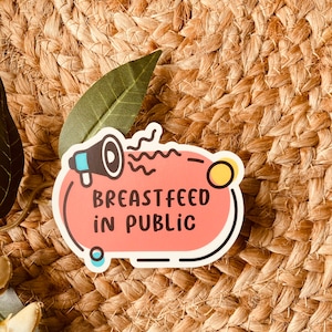 breastfeeding  in public sticker,Nursing mom sticker,waterproof breastmilk sticker, milk maker sticker,normalize breastfeeding