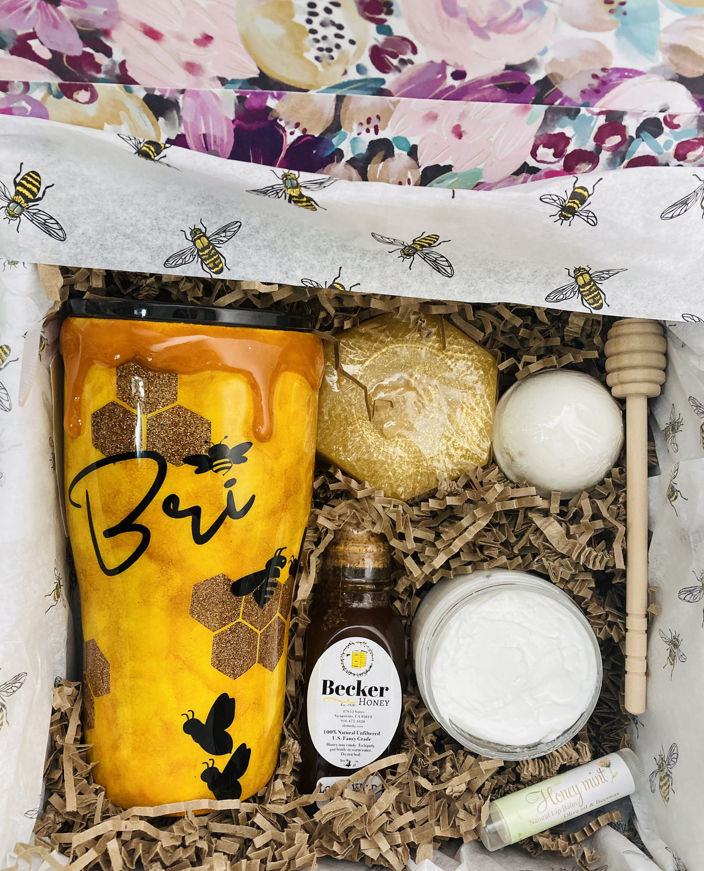 Save the bees gift box/ bee friendly gift box/ mother in law Etsy