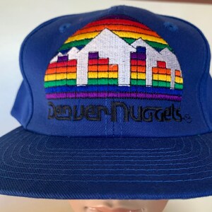 90s DENVER NUGGETS Champion Usa Hat 